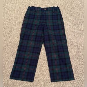 Vineyard Vines Plaid Pants in Blue and Green